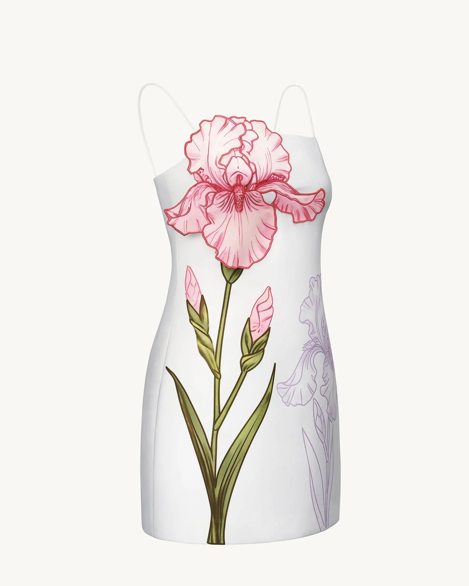 JW PEI_White_Iris AppliquŽ Mini Dress_DS1340-2_White_05