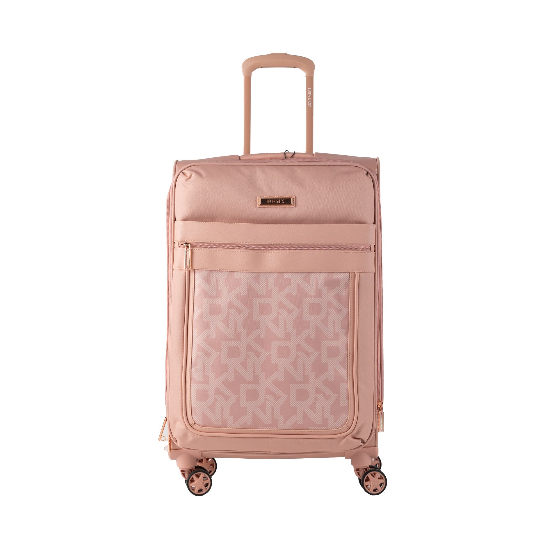 DKNY Pink Medium Luggage