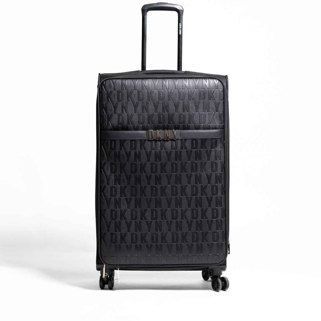 DKNY Black Large Luggage_DT818IM4_BLK_01