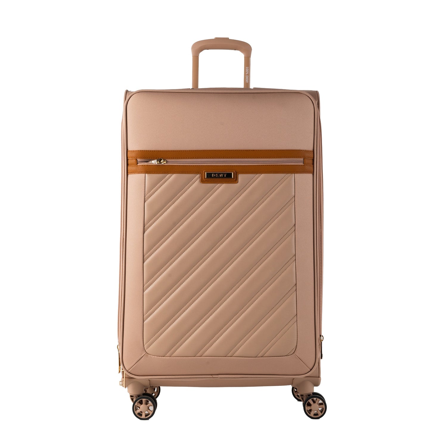 DKNY Pink Large Luggage