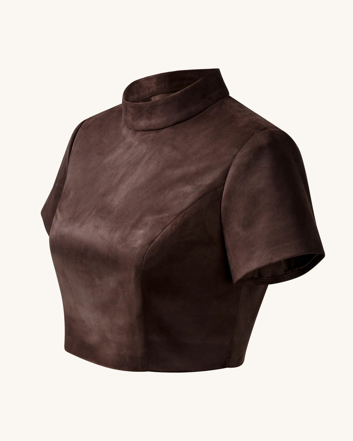 JW PEI_Chocolate Brown_Grace Crop Top And Mini Skirt Set_DZ032-3_Chocolate Brown_06