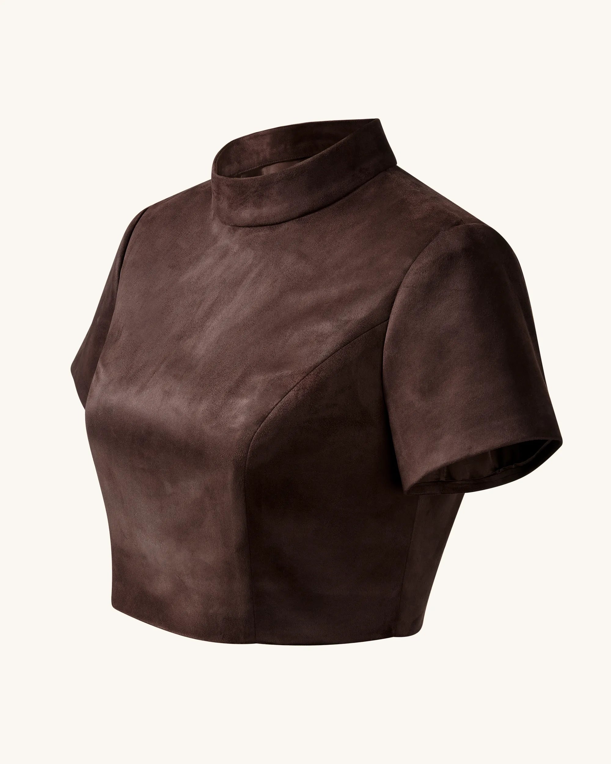 JW PEI_Chocolate Brown_Grace Crop Top And Mini Skirt Set_DZ032-3_Chocolate Brown_06