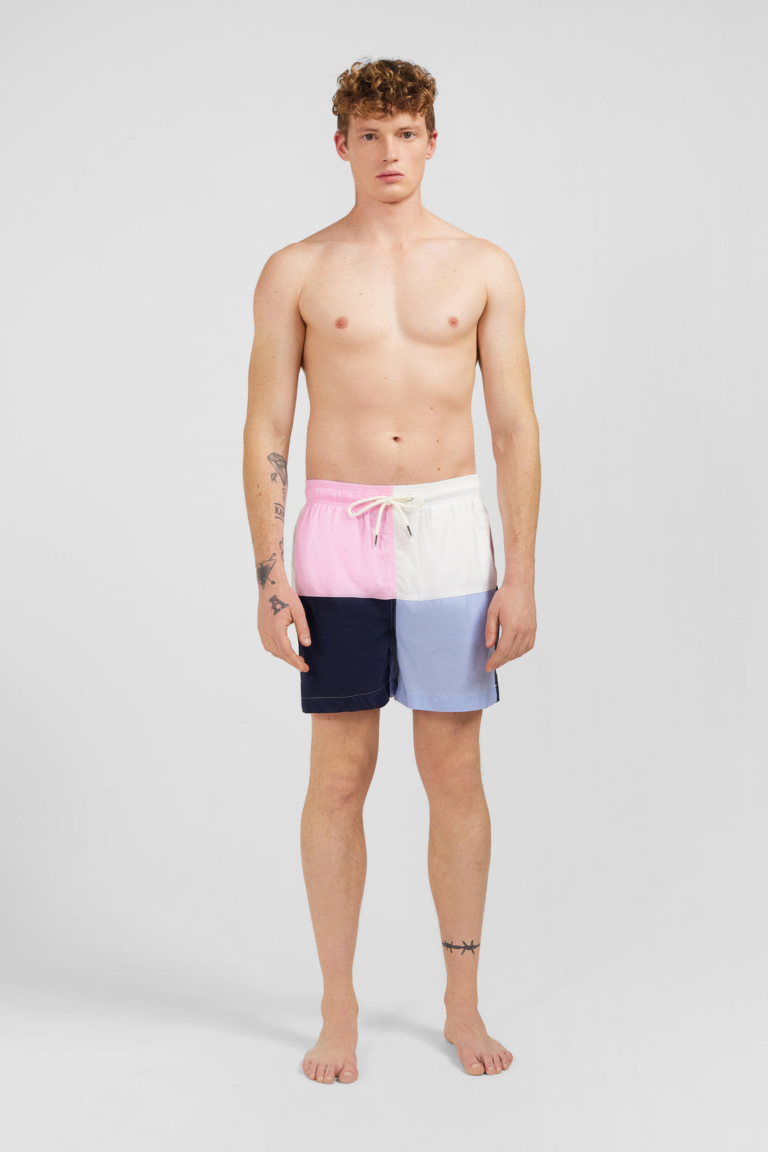 Colorblock Swim Shorts_E24BAIMB0002_ROM_01