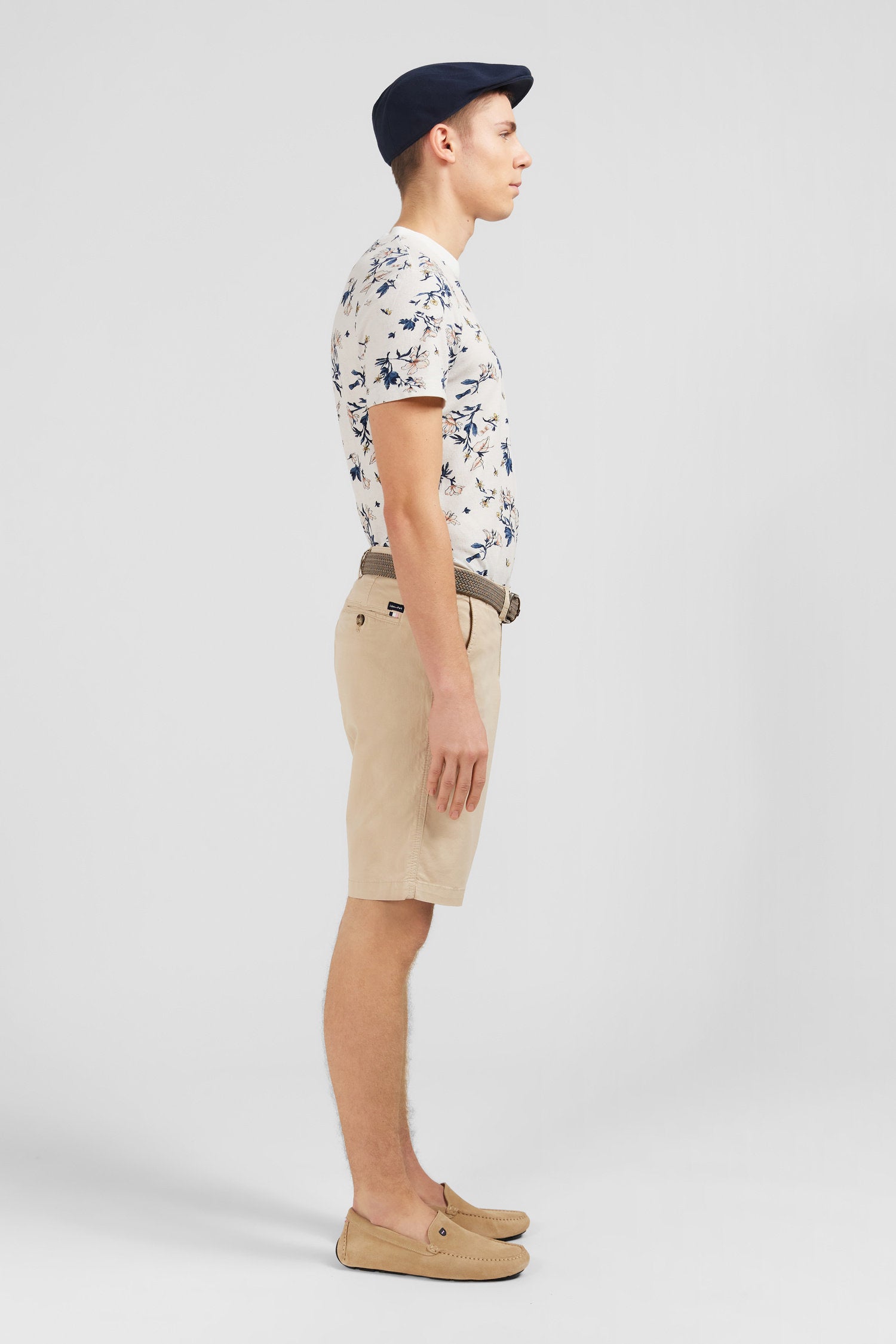 Plain Beige Bermuda Shorts_E24BASBE0002_BEM7_04