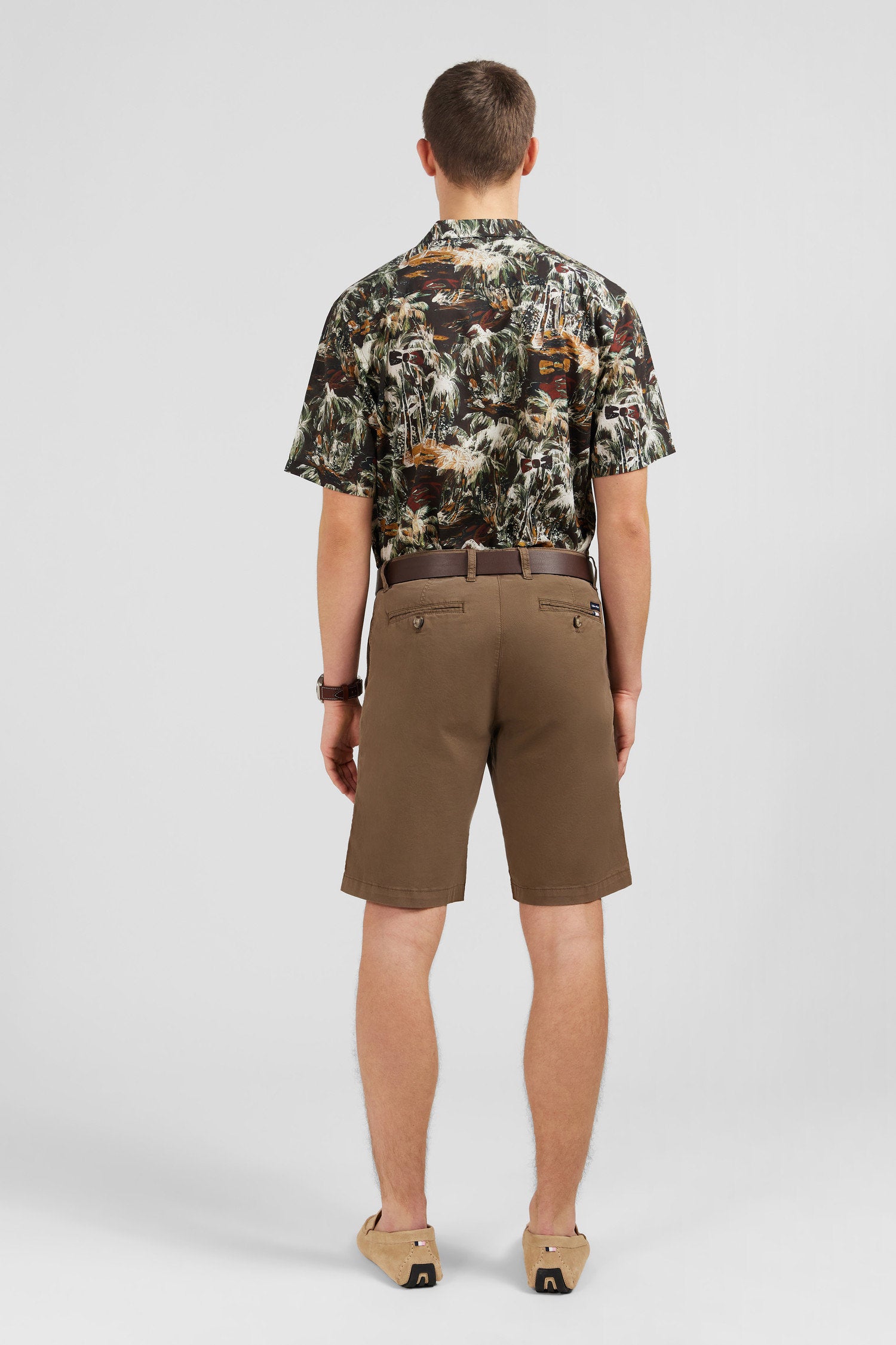 Plain Brown Bermuda Shorts_E24BASBE0002_MAC_03