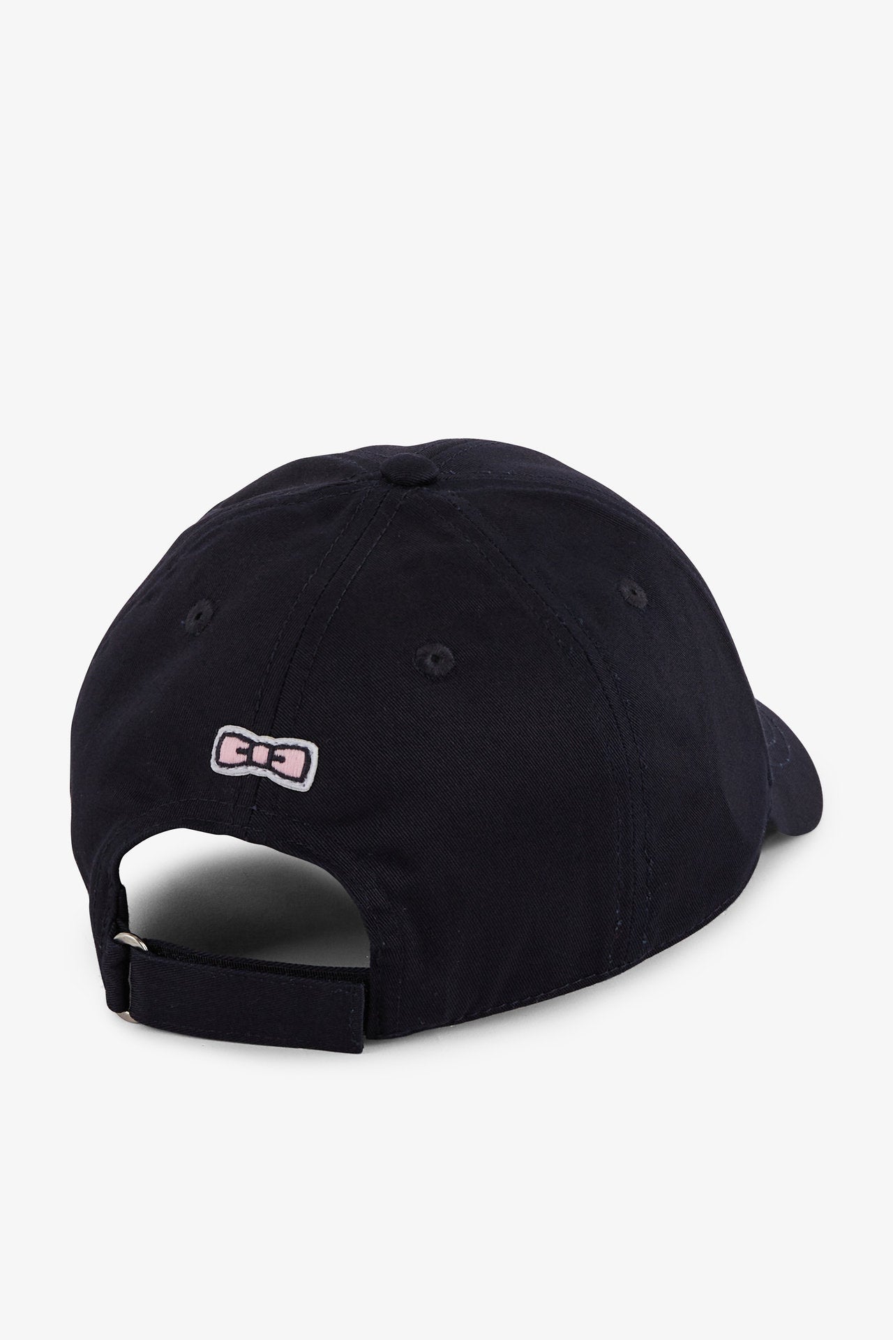 Navy Blue Cotton Cap With Eden Park Embroidery_E24CHACA0004_BLF_02