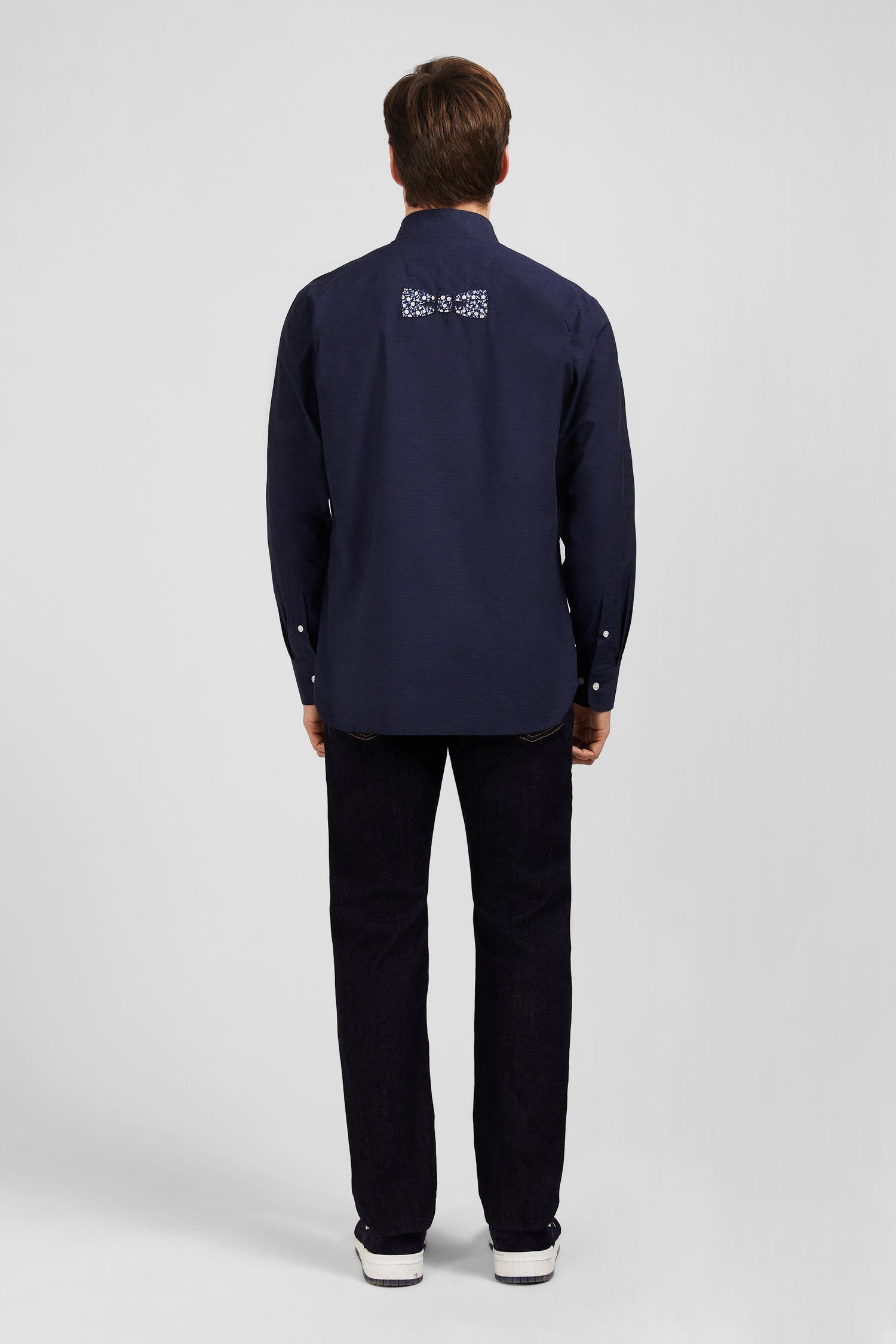 Plain Navy Blue Shirt_E24CHECL0053_BLF_03