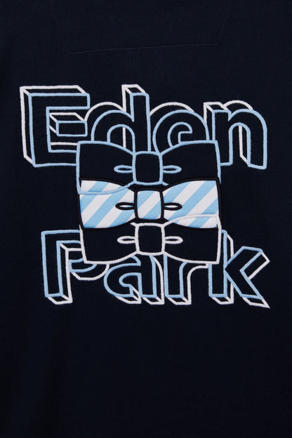 Dark Blue Shirt With Eden Park Embroidery_E24CHECL0057_BLF_07
