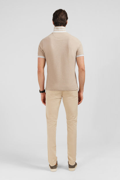 Beige Short-Sleeved Polo Shirt_E24MAIPC0005_BEC13_03