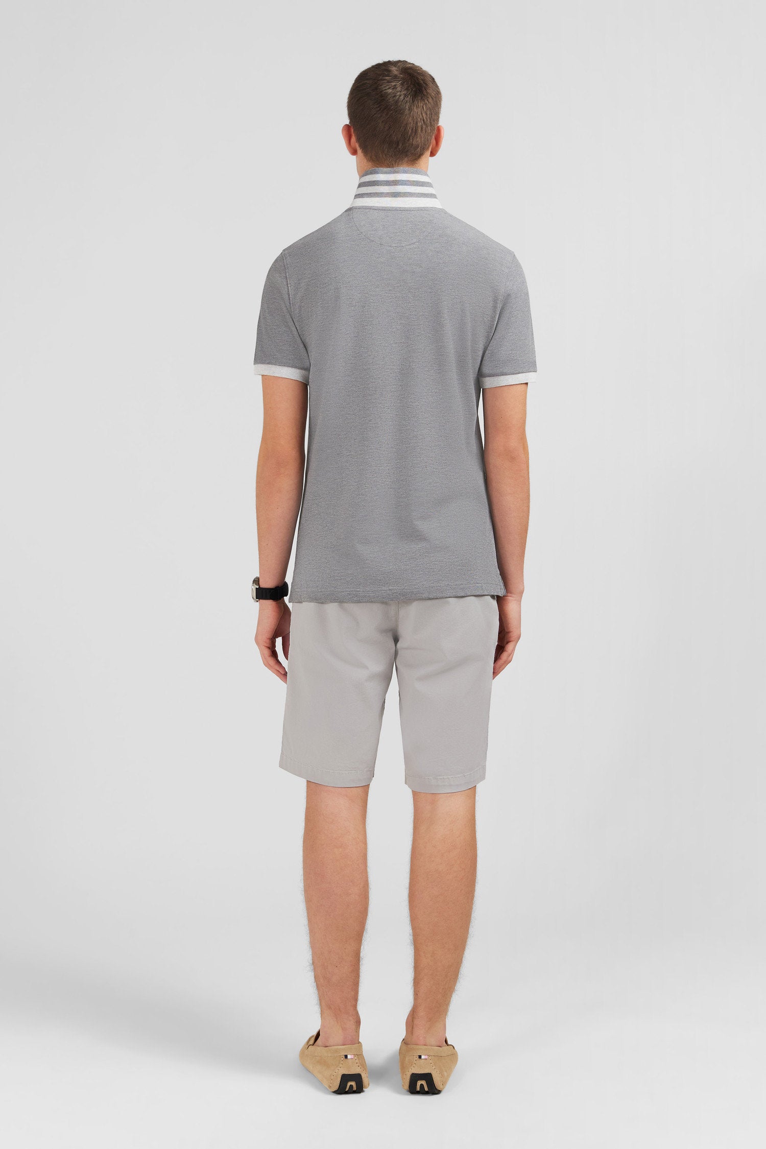 Grey Short-Sleeved Polo Shirt_E24MAIPC0005_GRM19_04