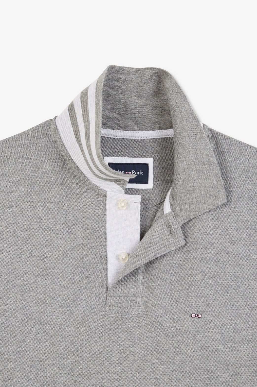 Grey Short-Sleeved Polo Shirt_E24MAIPC0005_GRM19_06