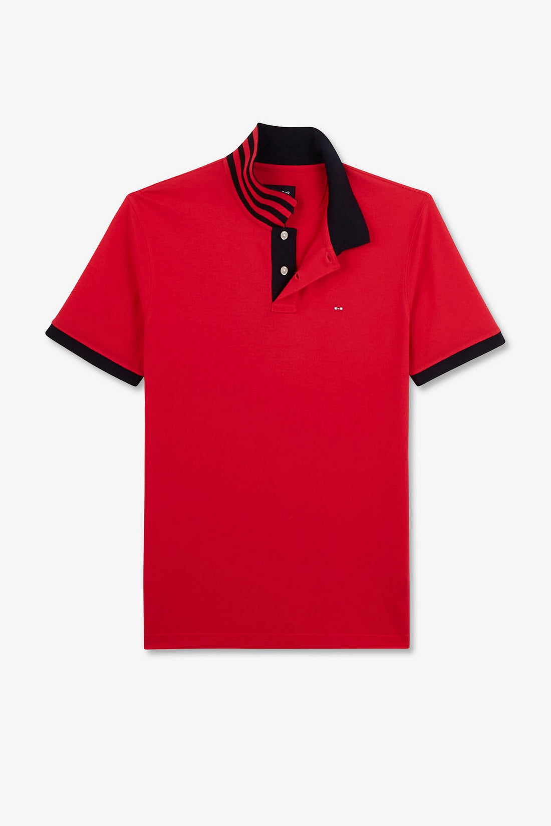 Red Short-Sleeved Polo Shirt_E24MAIPC0014_RGM10_02