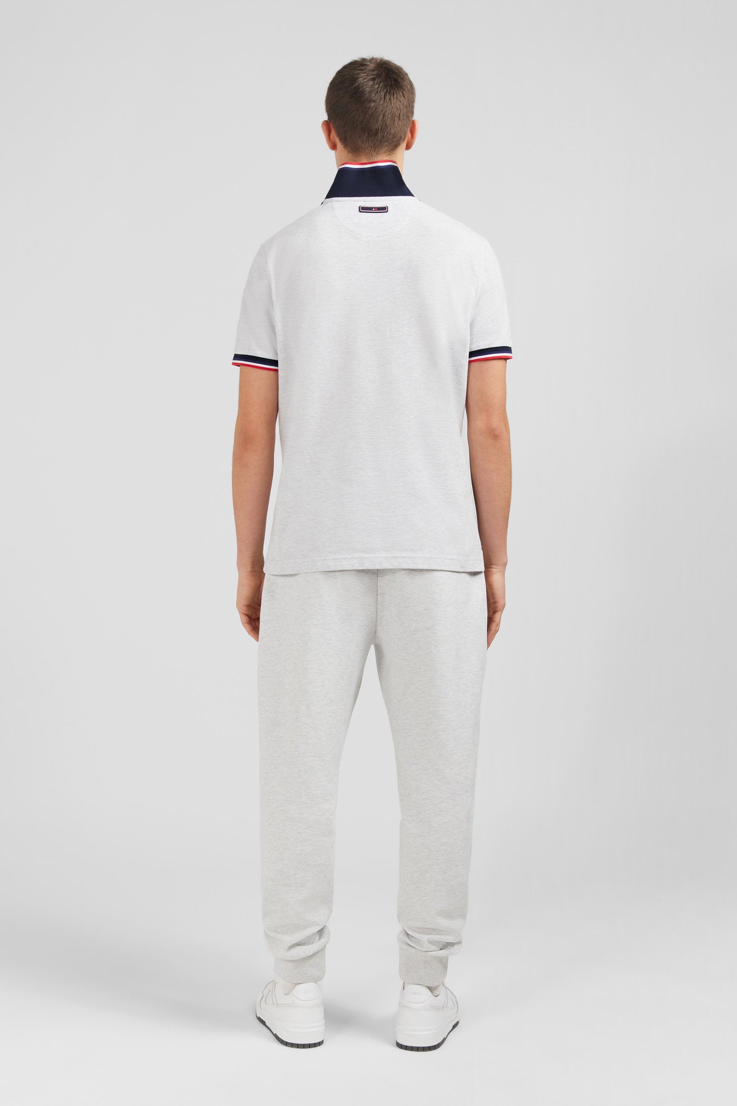 Grey Short-Sleeved Colour-Block Polo Shirt_E24MAIPC0020_GRC7_04