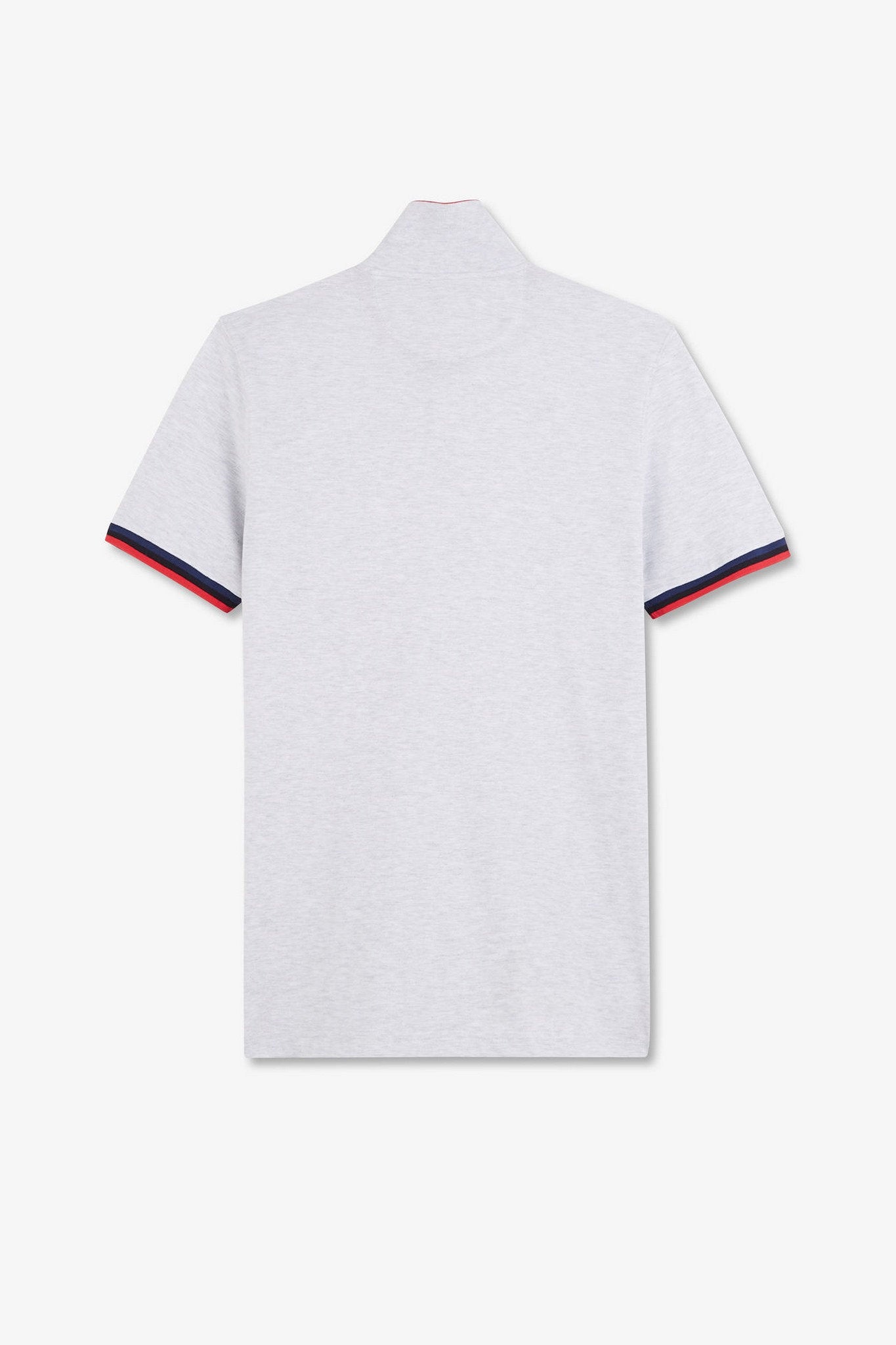 Grey Polo Shirt With Tricolour Details_E24MAIPC0035_GRC7_05