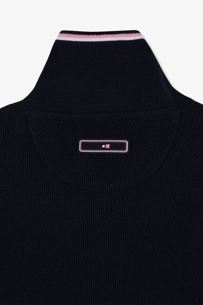 Navy Blue Short-Sleeved Jumper_E24MAIPU0002_BLF_07