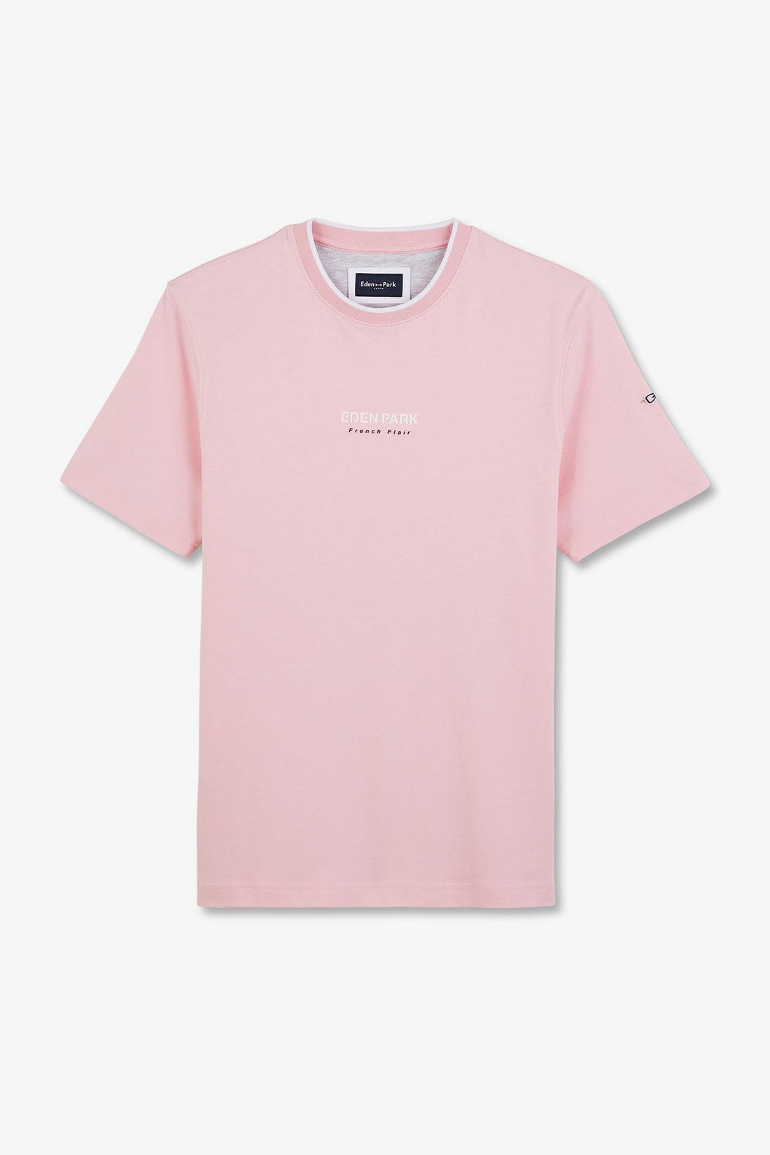 Plain Pink Short-Sleeved T-Shirt_E24MAITC0018_ROC16_02