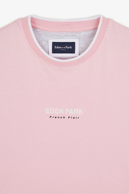 Plain Pink Short-Sleeved T-Shirt_E24MAITC0018_ROC16_06