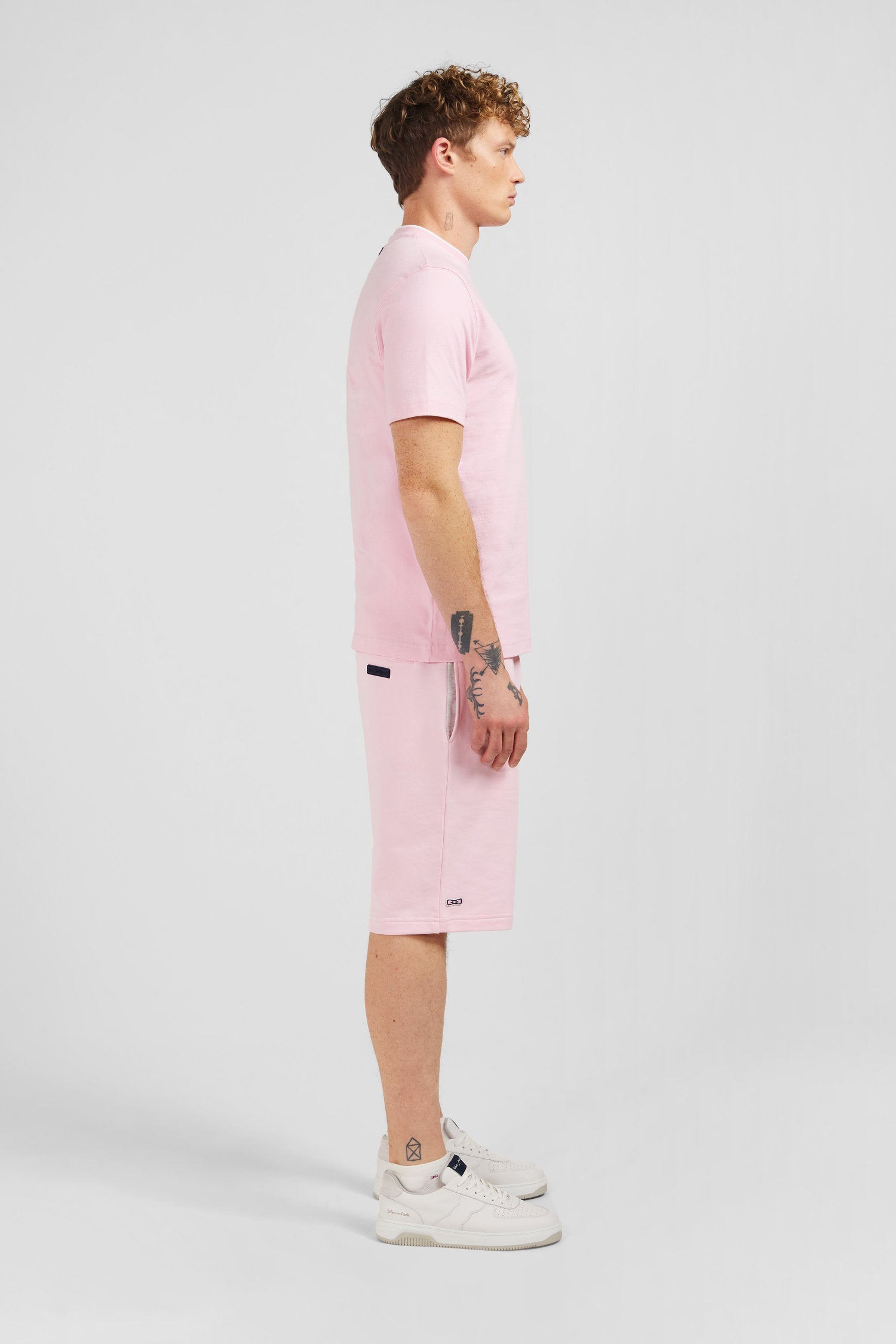 Plain Pink Short-Sleeved T-Shirt_E24MAITC0018_ROC16_09