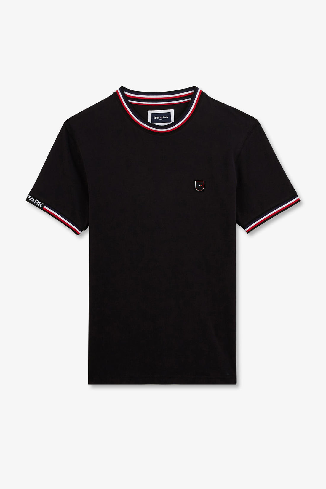Black Short-Sleeved T-Shirt_E24MAITC0024_NO_02