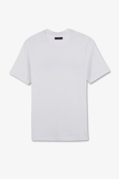 White T-Shirt With Double Eden Park Lettering_E24MAITC0039_BC_05