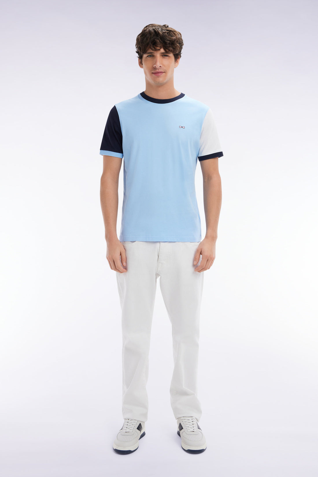 Eden Park_Straight-Fit White Stretch Denim 5-Pocket Jeans_E25BAS5P0018_BC_01