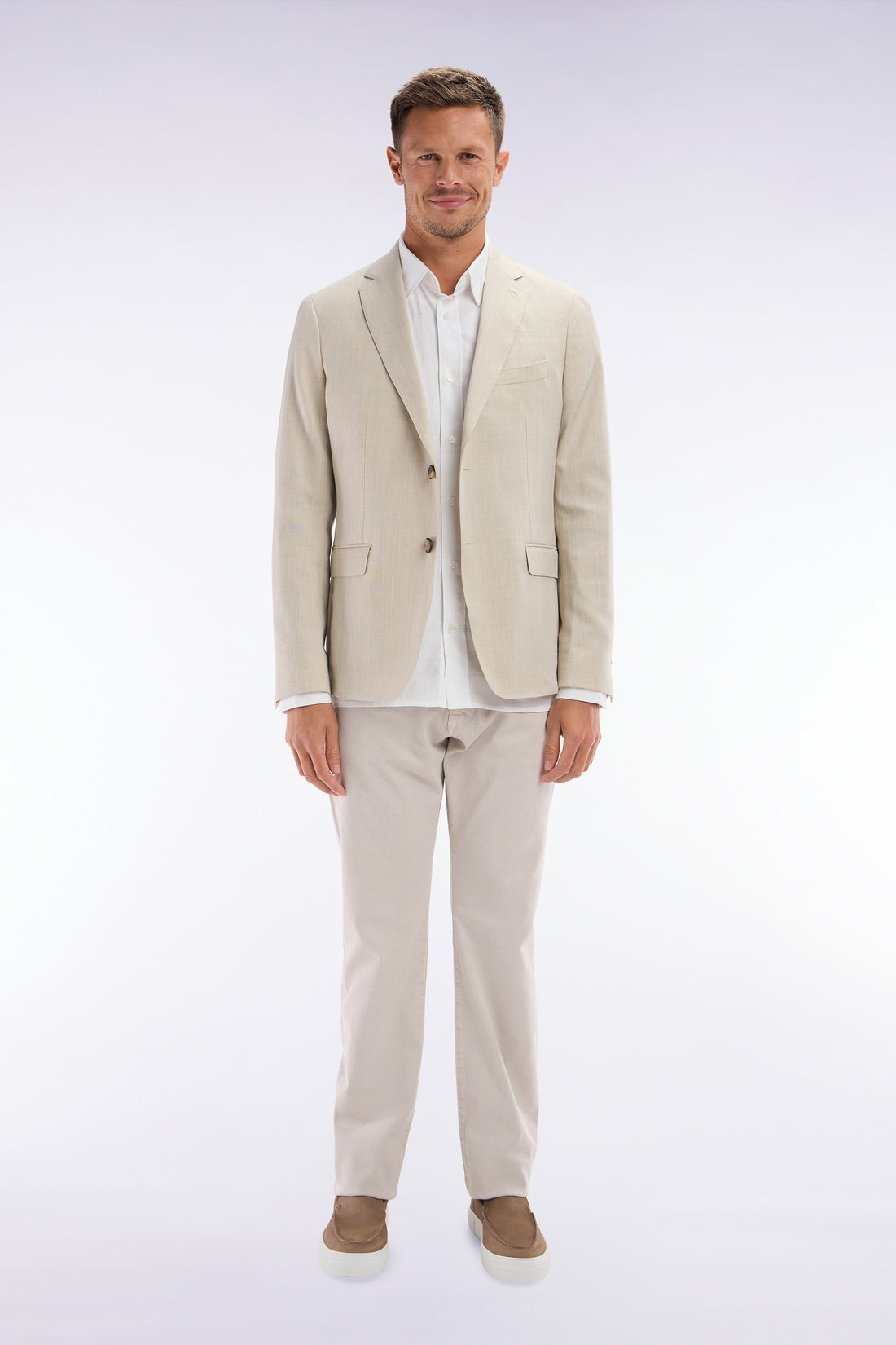 Eden Park_Straight-Cut Beige Stretch Denim 5-Pocket Jeans_E25BAS5P0019_BEC2_01