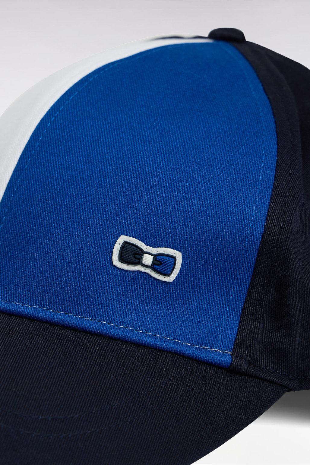 Eden Park_Tricolor Cap in Navy Cotton Twill_E25CHACA0010_BLM33_03