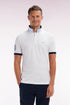 Eden Park_Straight-Fit Short-Sleeved Polo Shirt in White Cotton PiquŽ with 10 Sleeves Embroidery_E25MAIPC0031_BC_01