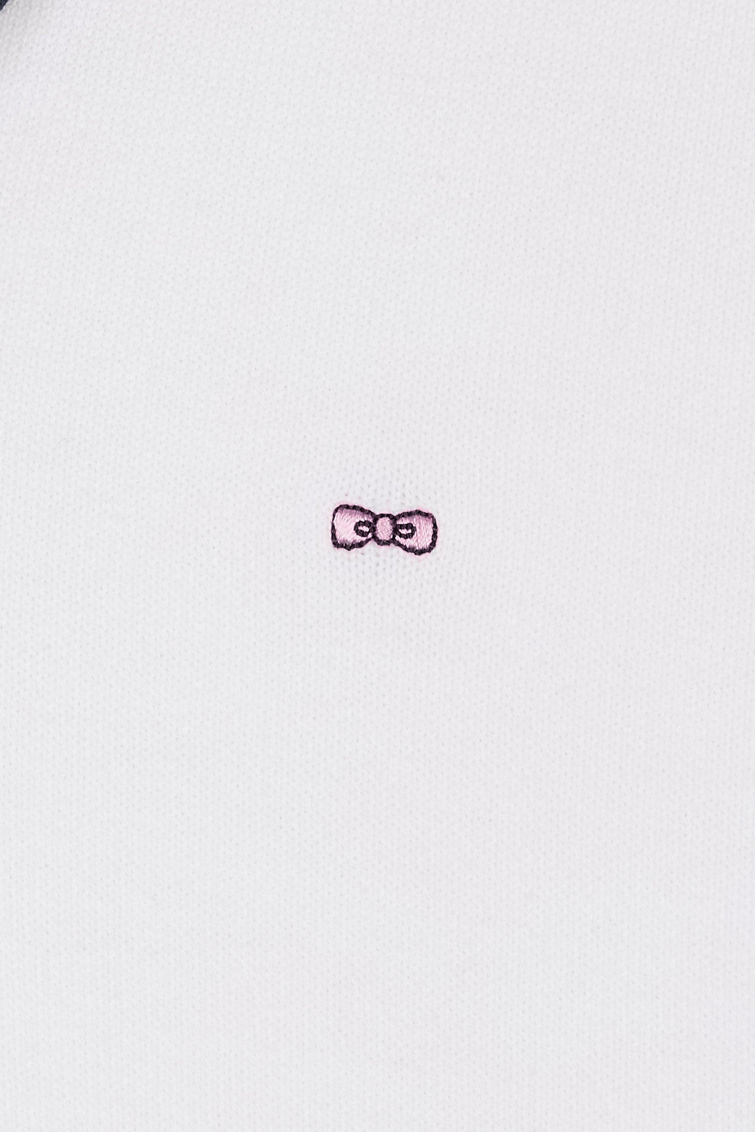 Eden Park_Straight-Fit Short-Sleeved Polo Collar Jumper in White Cotton_E25MAIPU0010_BC_05
