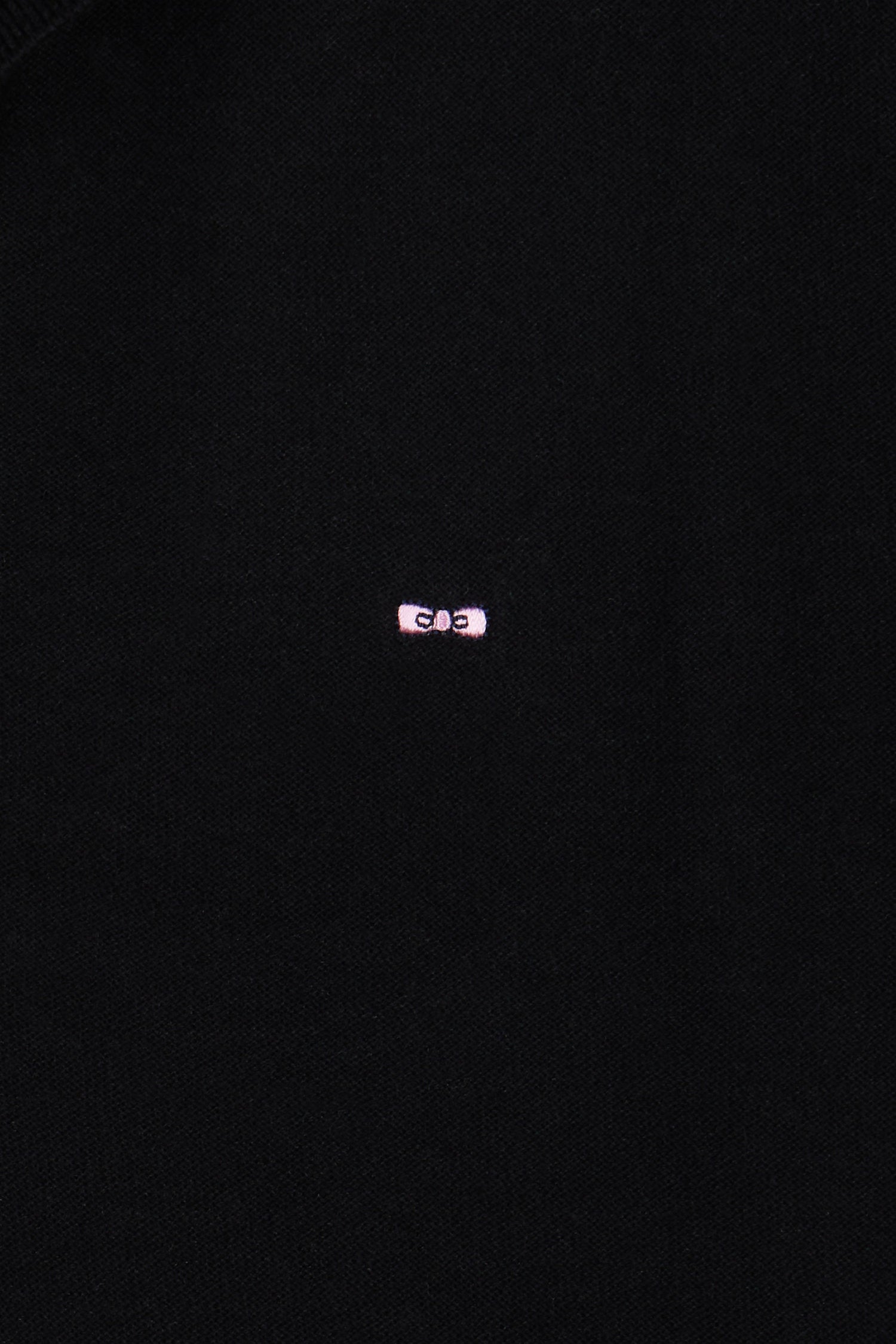 Eden Park_Straight-Fit Sleeveless Black Polo Collar Jumper_E25MAIPU0025_NO_05