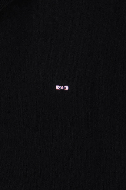 Eden Park_Straight-Fit Sleeveless Black Polo Collar Jumper_E25MAIPU0025_NO_05