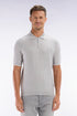 Eden Park_Straight-Fit Grey Polo Neck Jumper in Organic Cotton and Cashmere Blend_E25MAIPU0029_GRC10_01