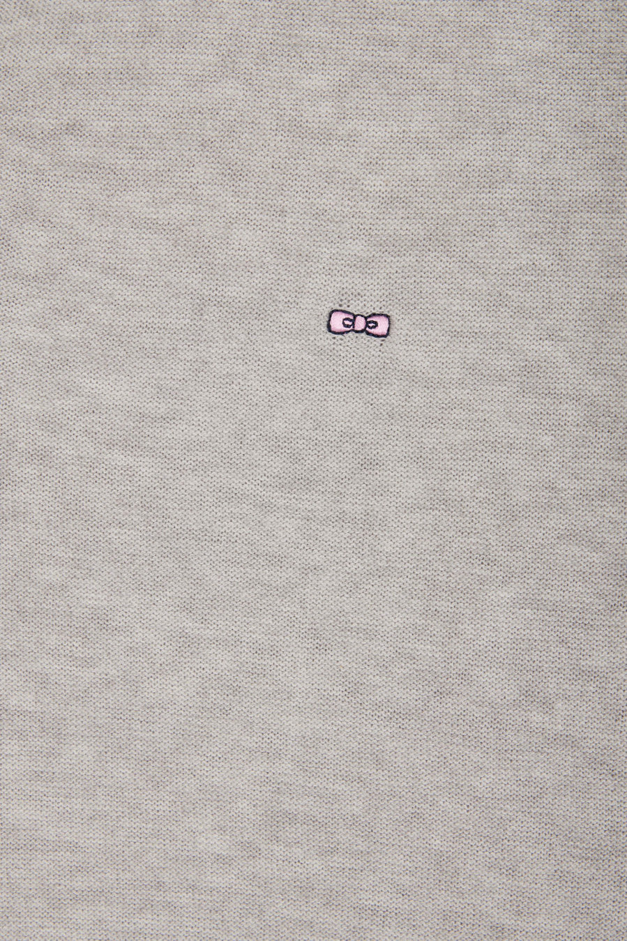 Eden Park_Straight-Fit Grey Polo Neck Jumper in Organic Cotton and Cashmere Blend_E25MAIPU0029_GRC10_05