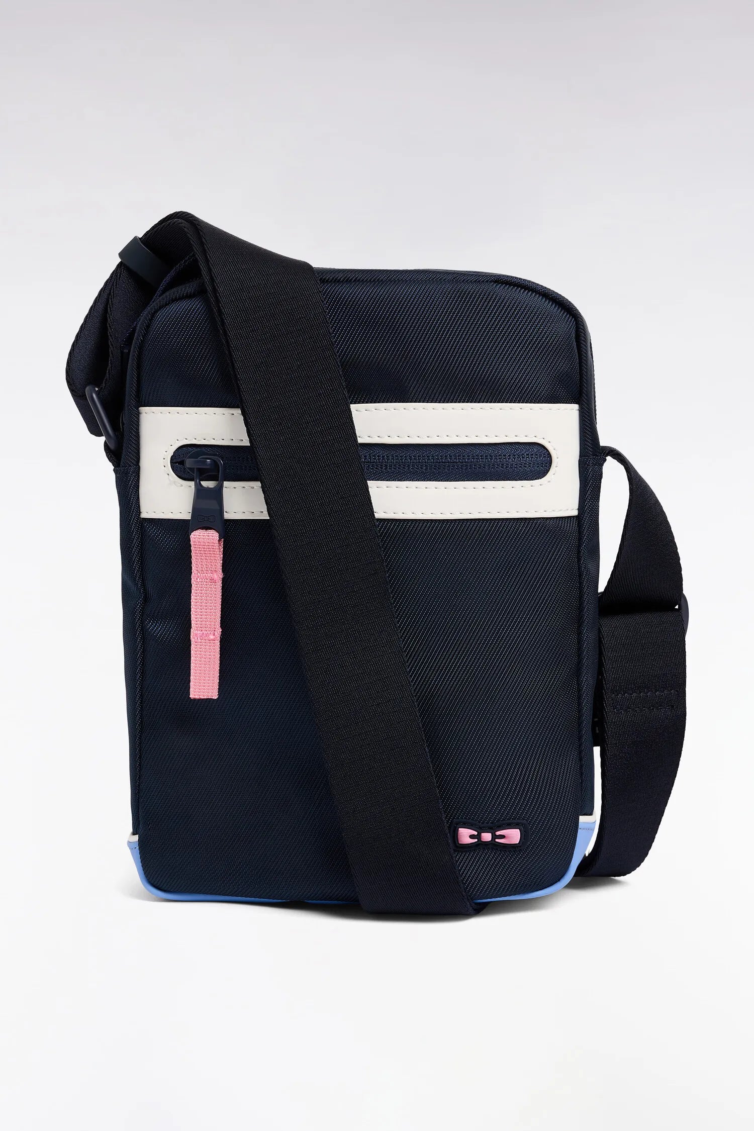 Eden Park 0 Men Navy Blue Two-Tone Colorblock Bag SKU: E26BAGBE0002_BLF Image 01