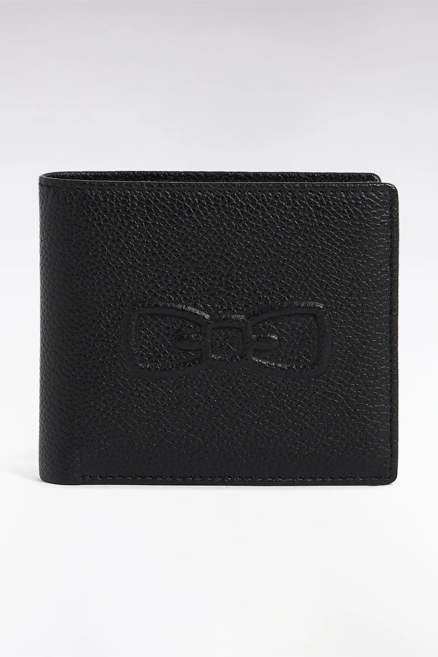 Eden Park Black Men Italian-Style Wallet in Black Grained Leather SKU: E26BAGPF0004_NO Image 02