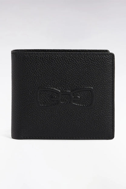 Eden Park Black Men Italian-Style Wallet in Black Grained Leather SKU: E26BAGPF0004_NO Image 02