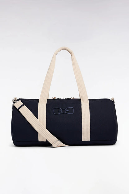 Eden Park 0 Men Navy Canvas Sports Bag with Rope Details SKU: E26BAGSS0003_BLF Image 01