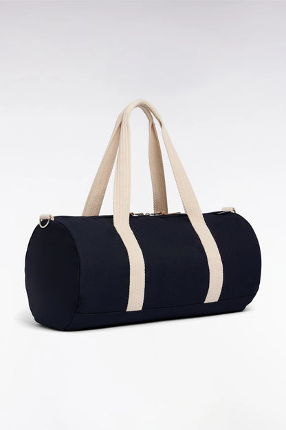Eden Park 0 Men Navy Canvas Sports Bag with Rope Details SKU: E26BAGSS0003_BLF Image 02