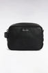 Eden Park Black Men Black Grained Leather Toiletry Bag SKU: E26BAGTT0001_NO Image 01