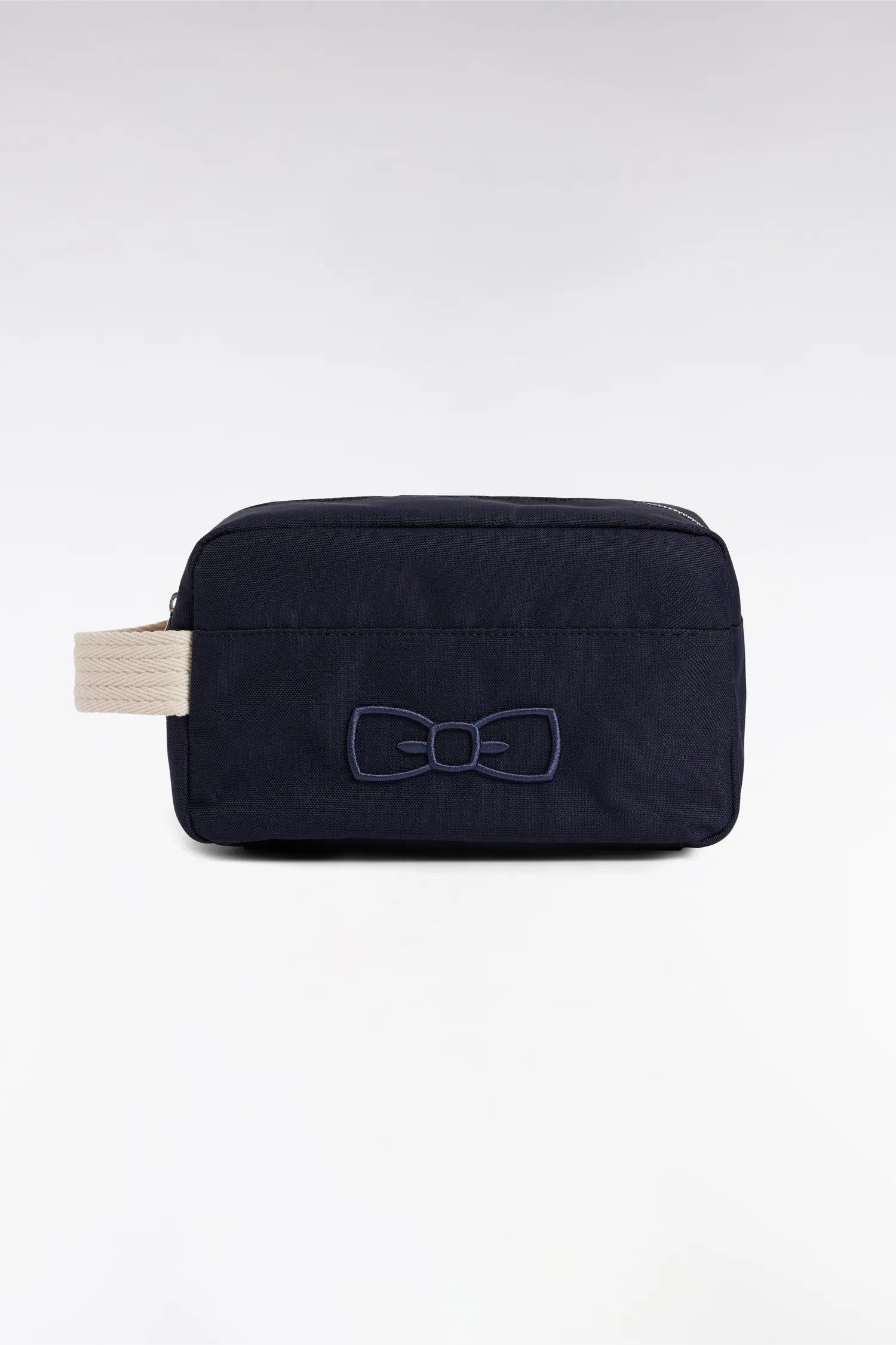 Eden Park 0 Men Navy Blue Nylon Toiletry Bag with Embroidered Emblem SKU: E26BAGTT0003_BLF Image 01