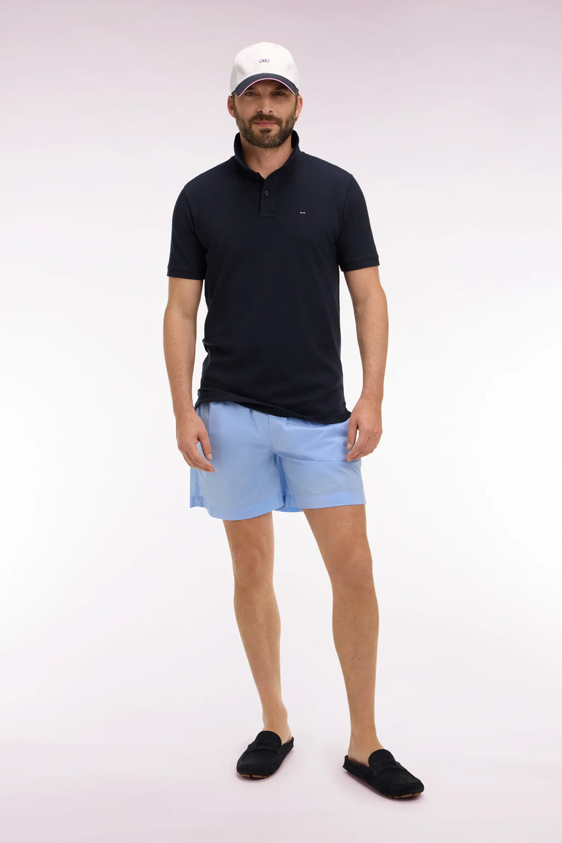 Eden Park Sky Blue Men Plain Sky Blue Swimsuit SKU: E26BAIMB0001_BLM12 Image 01