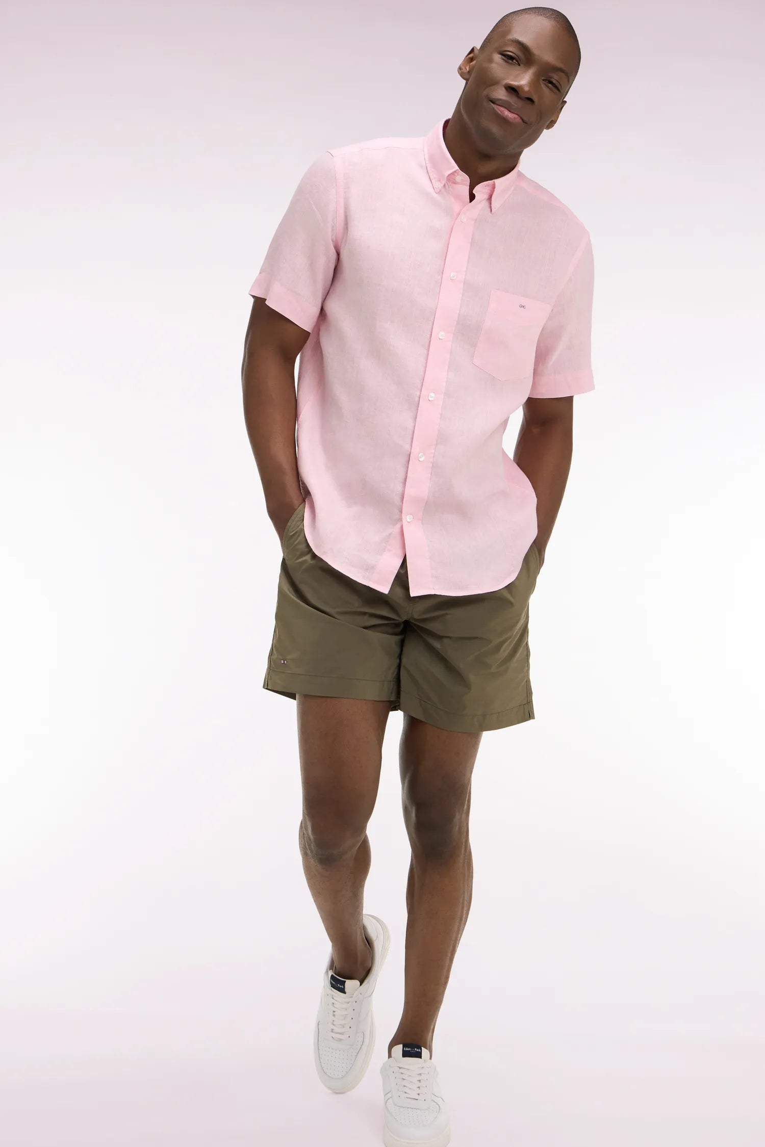 Eden Park Khaki Men Plain Khaki Swimsuit SKU: E26BAIMB0001_KAF7 Image 03