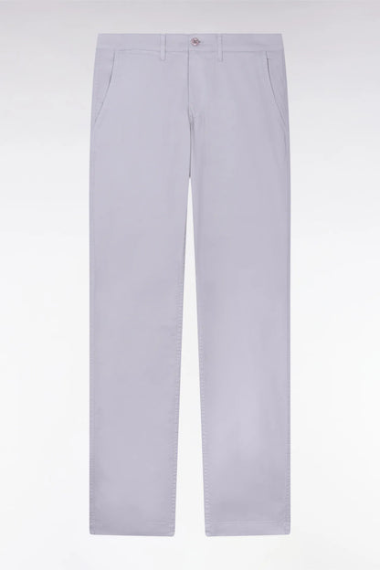 Eden Park 0 Men Regular Chino Pants in Gray Stretch Cotton SKU: E26BAS0C0001_GRM20 Image 05