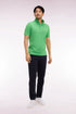 Eden Park Navy Blue Men Navy Cotton and Lyocell Elastic Waist Chino Pants SKU: E26BAS0C0004_BLF Image 01