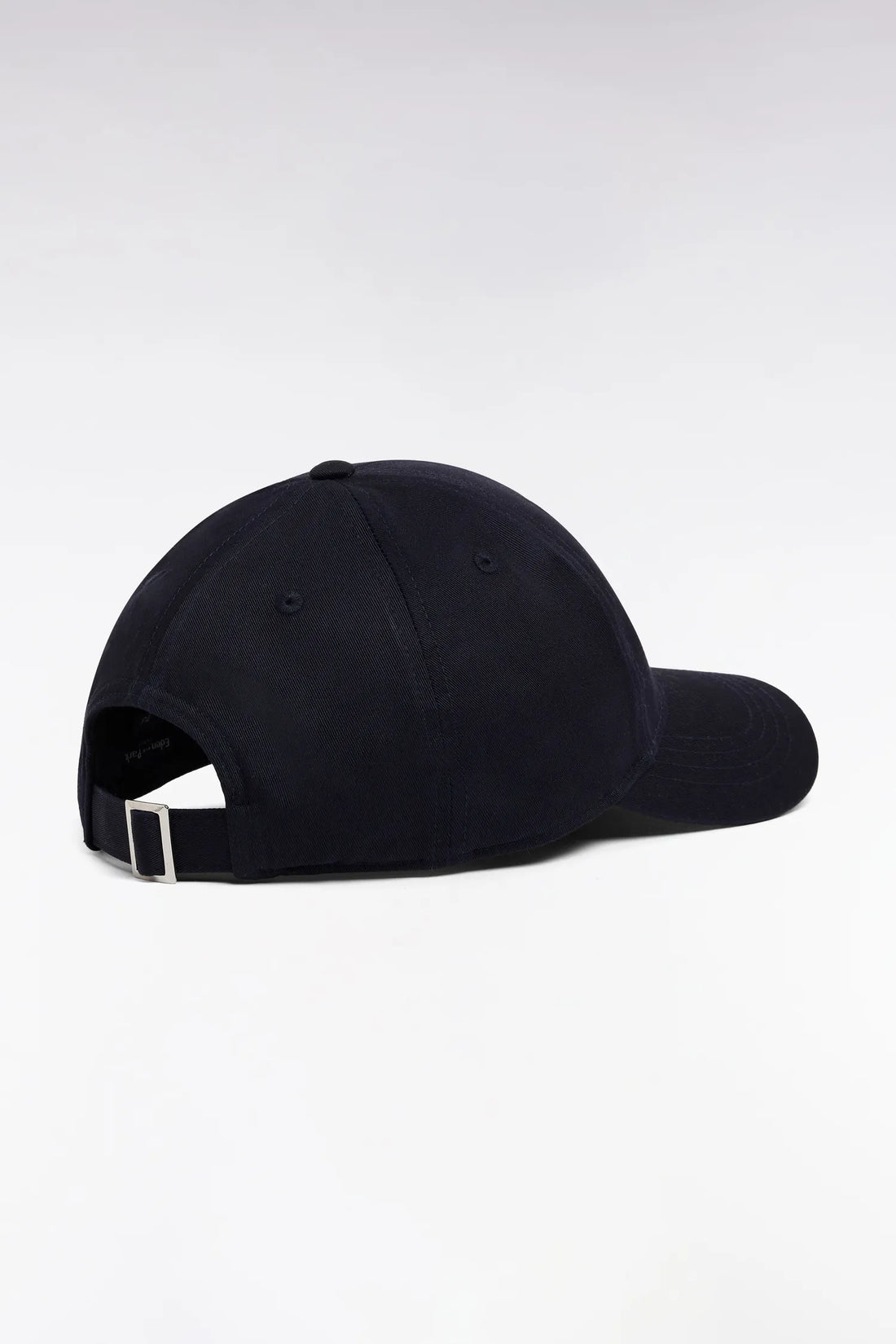 Eden Park 0 Men Navy Cotton Twill Cap with Embroidered Patch SKU: E26CHACA0010_BLF Image 02
