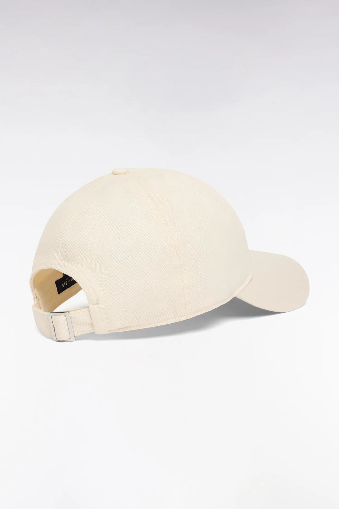 Eden Park 0 Men Ecru Cotton Twill Cap with Ep Initials Embroidery SKU: E26CHACA0012_BEC15 Image 02