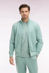 Eden Park Green Men Straight-Cut Shirt in Aqua Green Linen SKU: E26CHECL0001_VEM39 Image 01