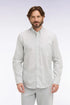 Eden Park Sky Blue Men Sky Blue Cotton Shirt with Stick Stripes SKU: E26CHECL0004_BLC6 Image 01