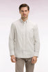 Eden Park Sky Blue Men Regular-Fit Sky-Striped Pinpoint Cotton Shirt SKU: E26CHECL0006_BLC25 Image 01