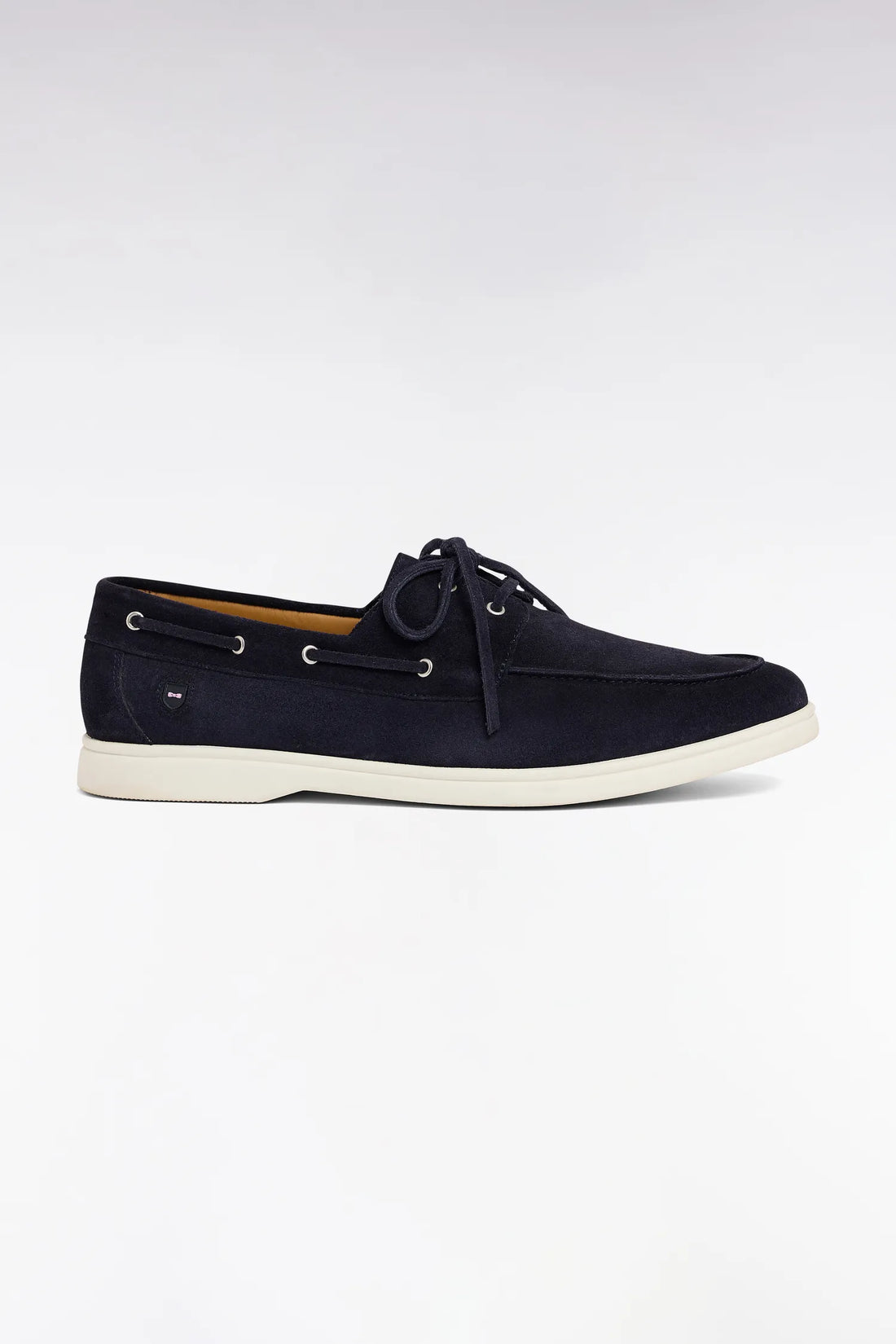 Eden Park Navy Blue Men Navy Suede Leather Loafers SKU: E26CHSMO0005_BLF Image 01